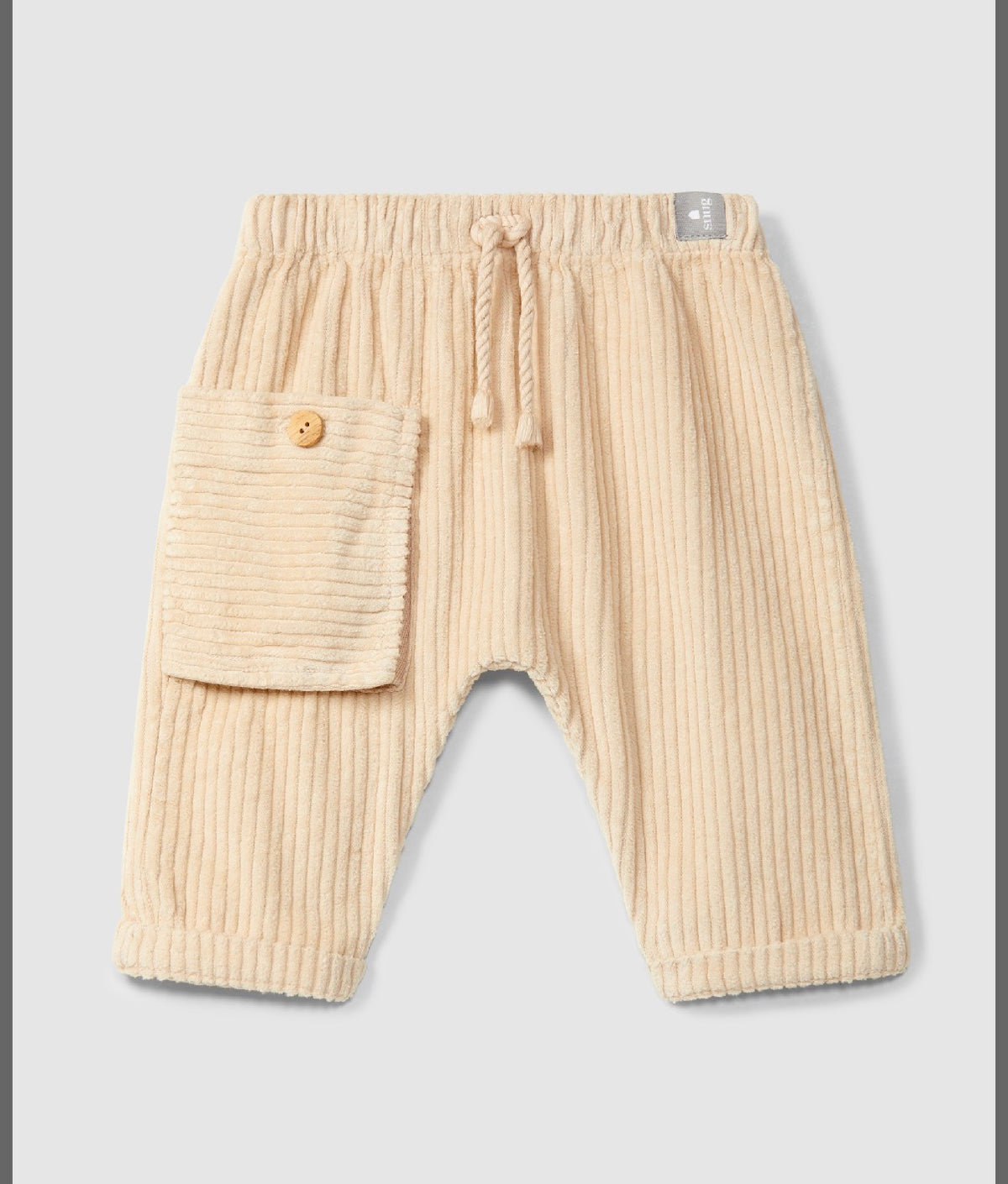 SNUG - Pantalone in velluto con tasca