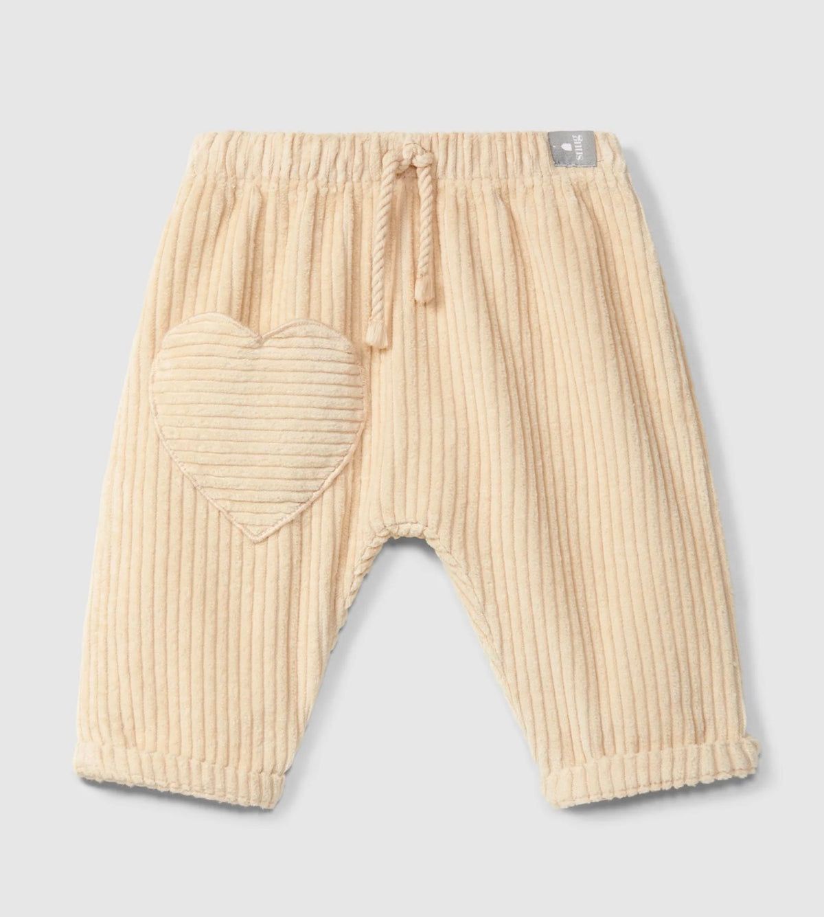 SNUG - Pantalone in velluto con cuore