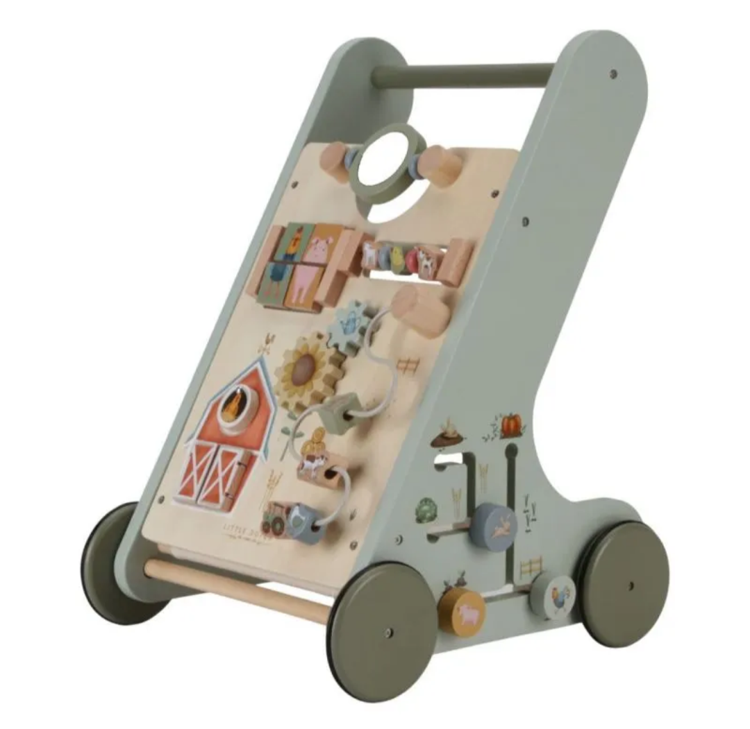 LITTLE DUTCH - Carrellino Primi Passi Farm