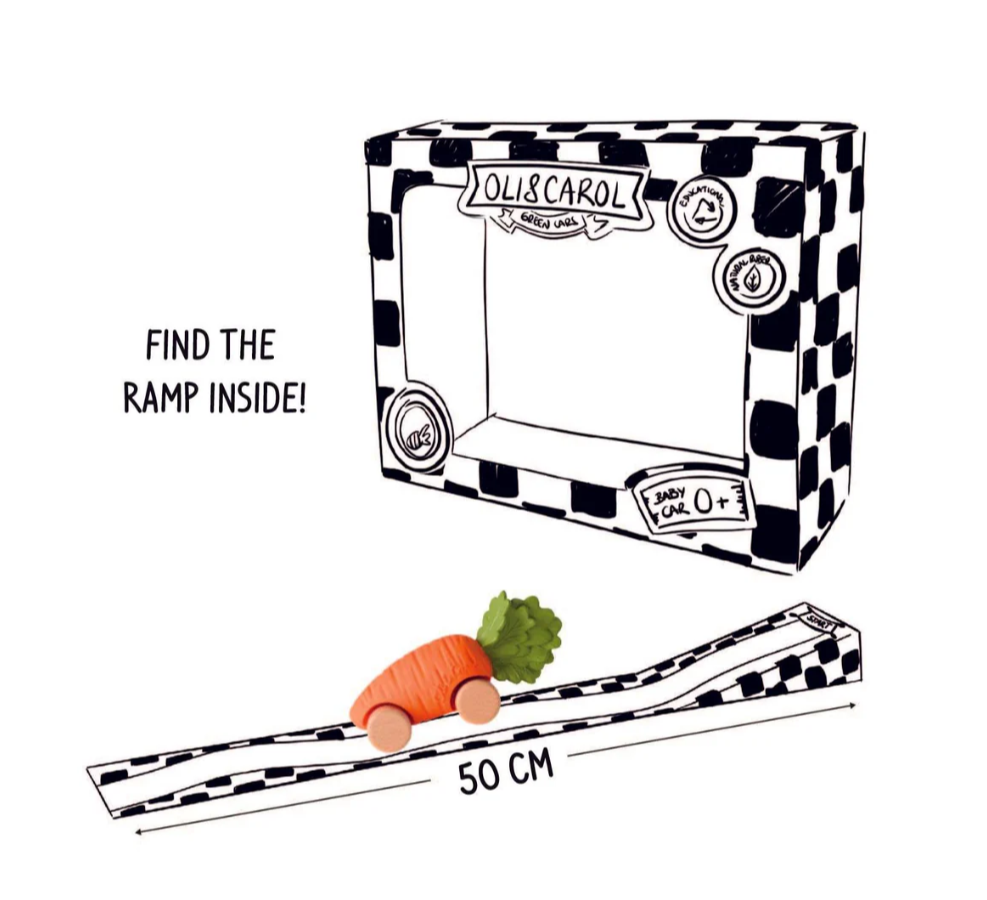 OLI&CAROL - Green Car Carrot