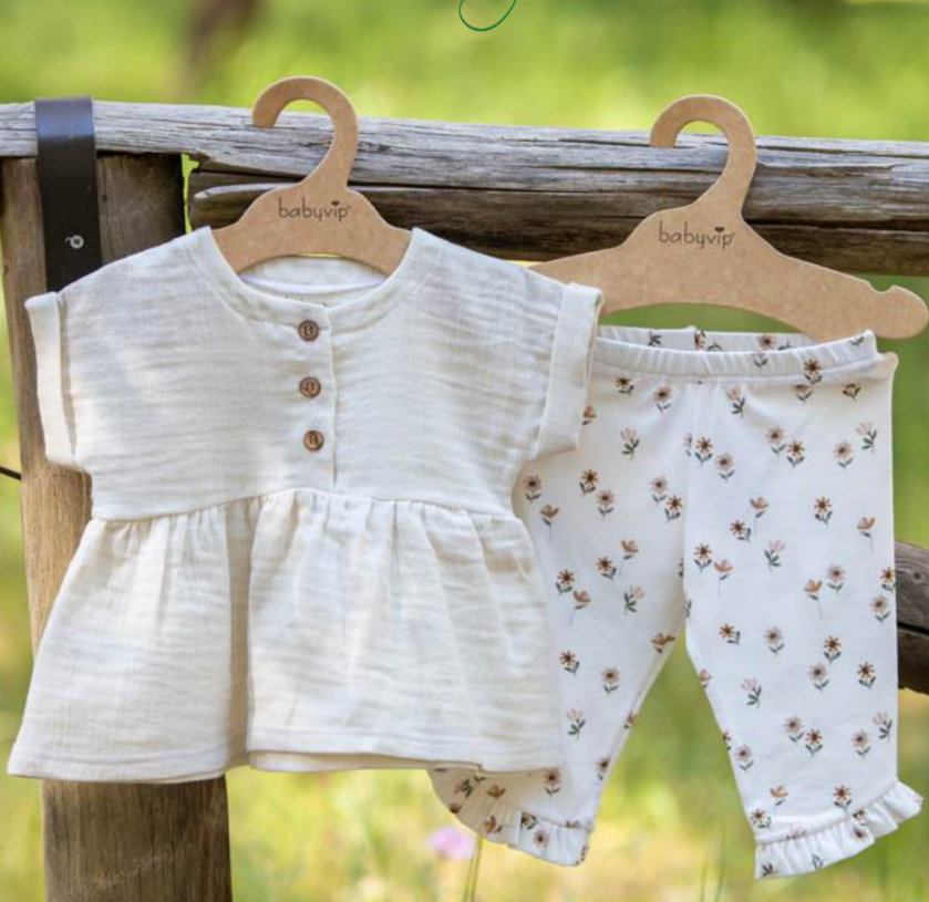 BABY VIP - Completo in cotone organico
