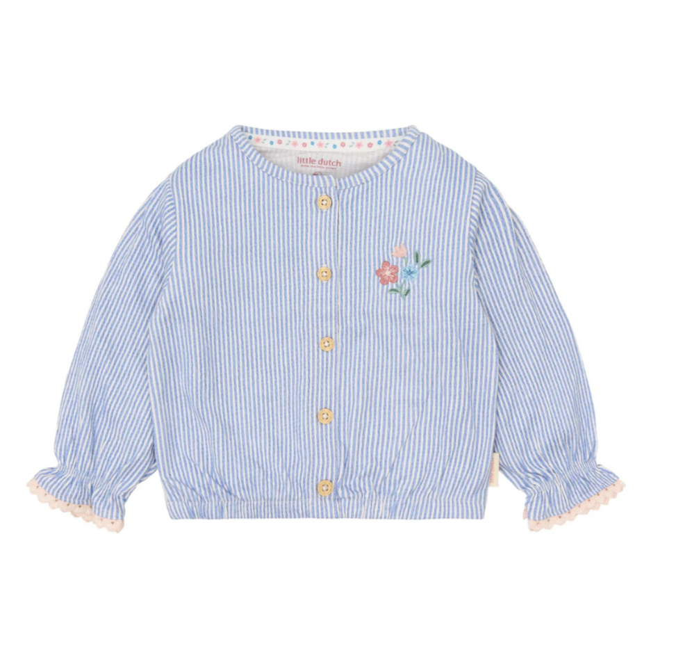 LITTLE DUTCH - Blusa stripes NA