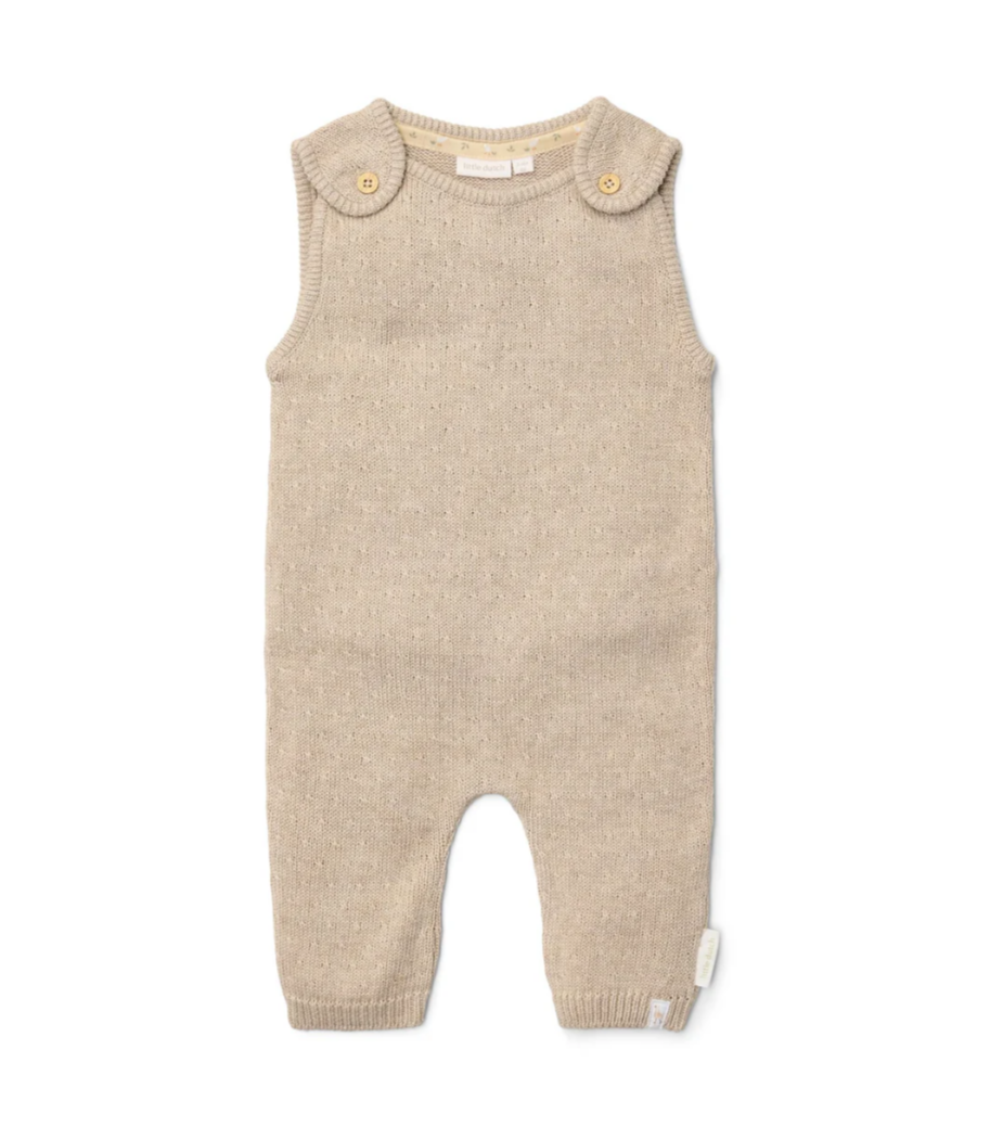 LITTLE DUTCH - Salopette in maglia