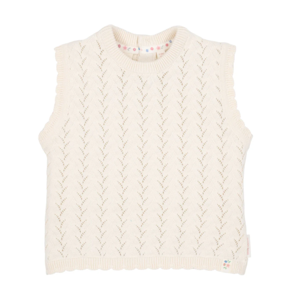 LITTLE DUTCH - Knitted Gilet NA