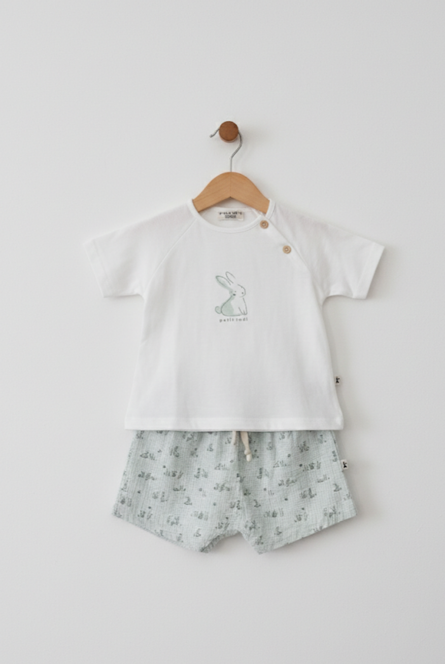 PETIT INDI - Completo in cotone bio