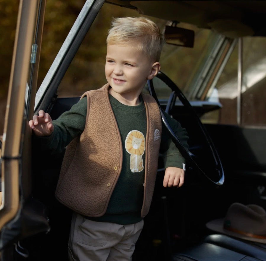 LITTLE DUTCH - Gilet Teddy