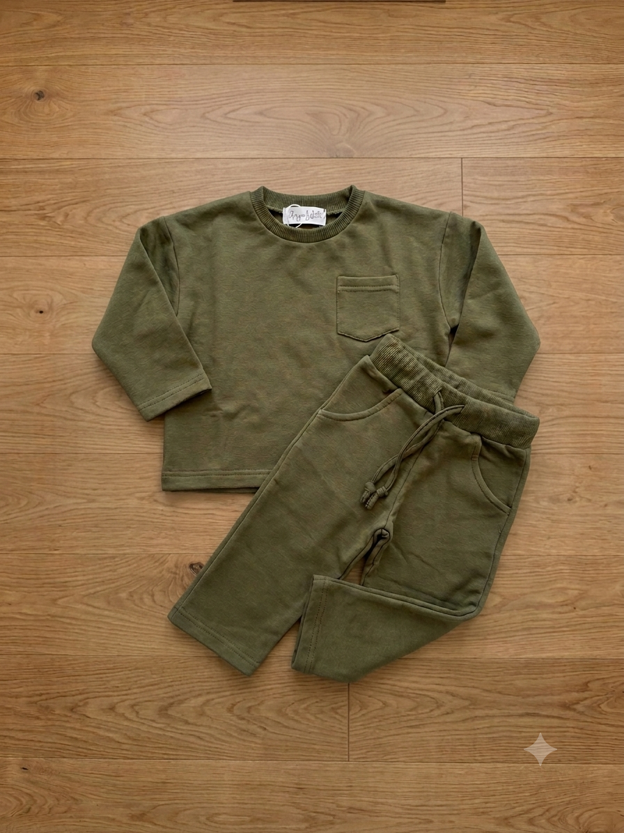 COMPLETO TUTA Verde Militare