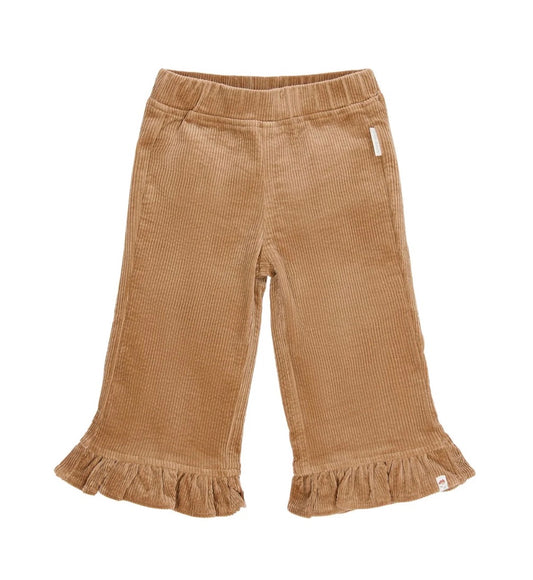 LITTLE DUTCH - Pantalone Velluto Ruffles