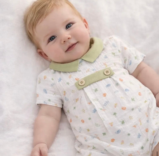 BABY VIP - Pagliaccetto in mussola