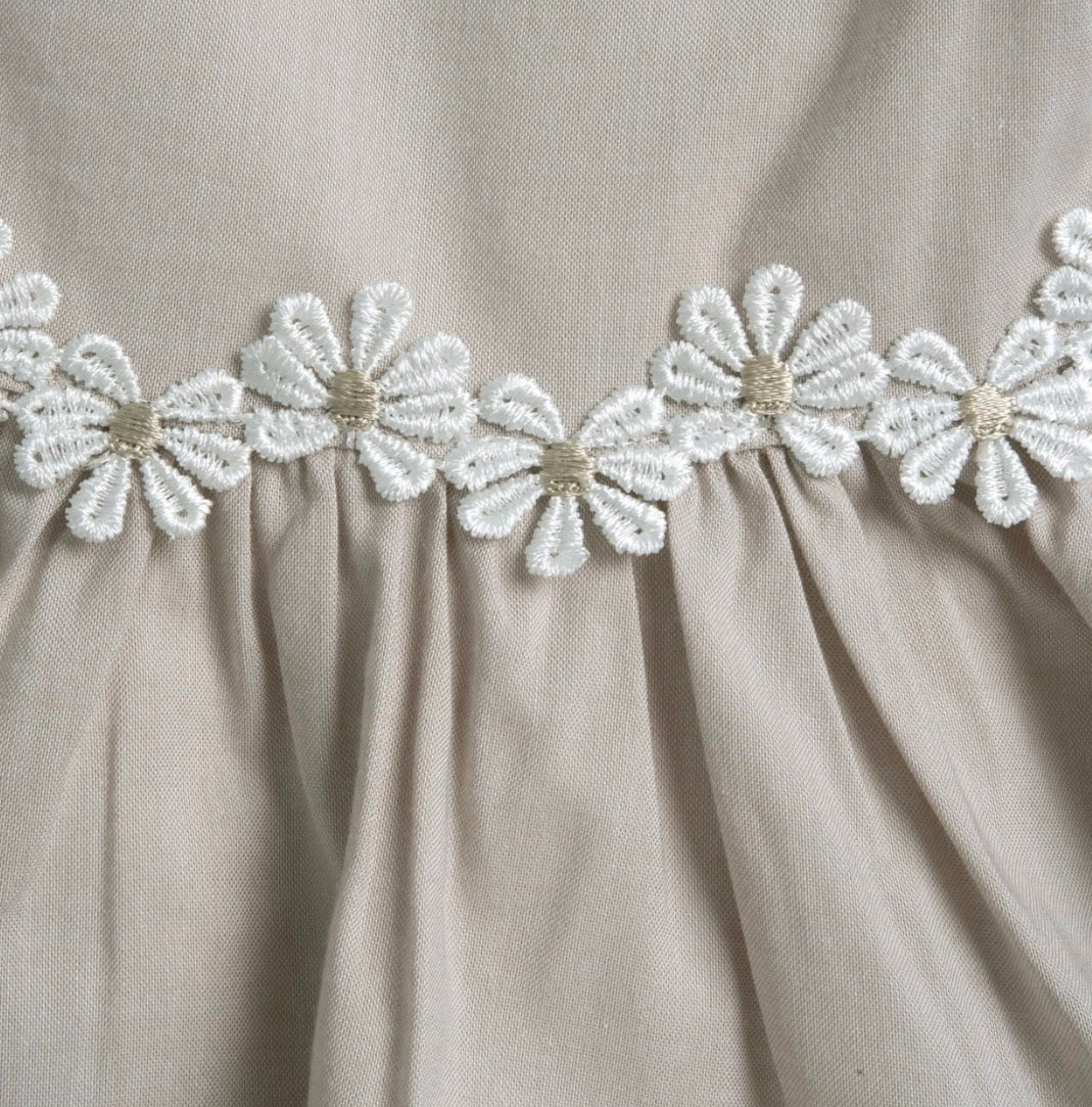 CHICCO - Abito in cotone con fiori