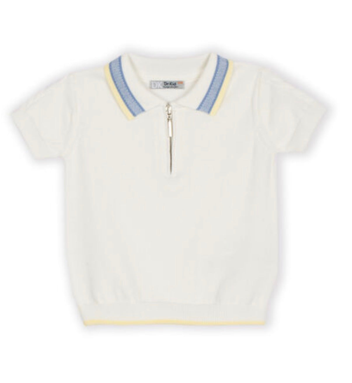 DR KID - Polo in maglia con zip