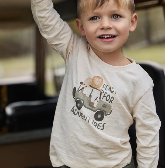 LITTLE DUTCH - T-shirt Safari Friends