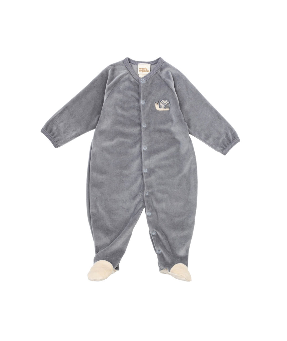 WOOLY ORGANIC - Tutina ciniglia GOTS