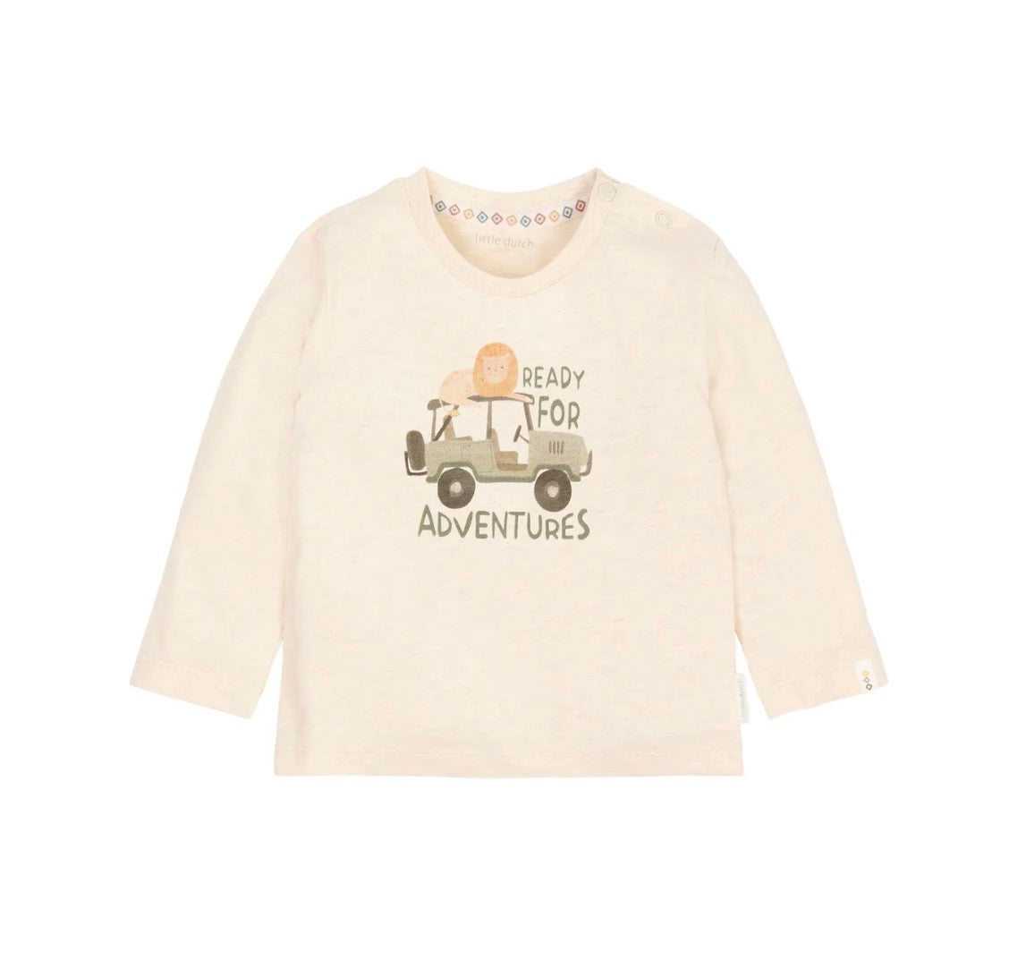 LITTLE DUTCH - T-shirt Safari Friends