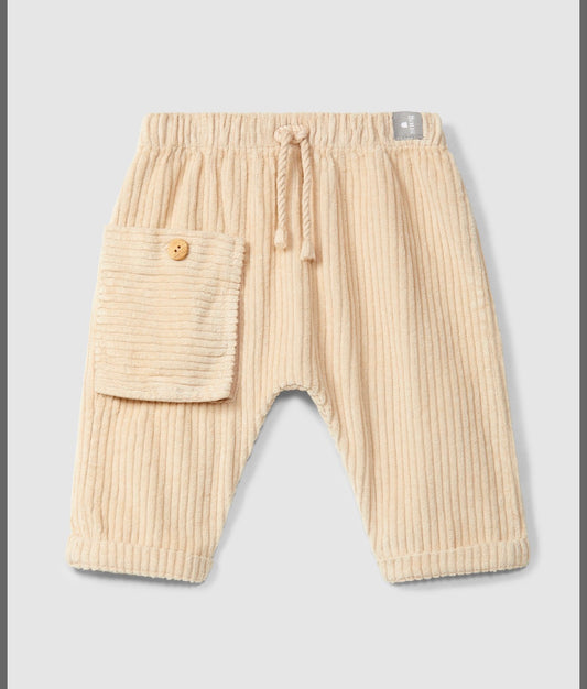 SNUG - Pantalone in velluto con tasca