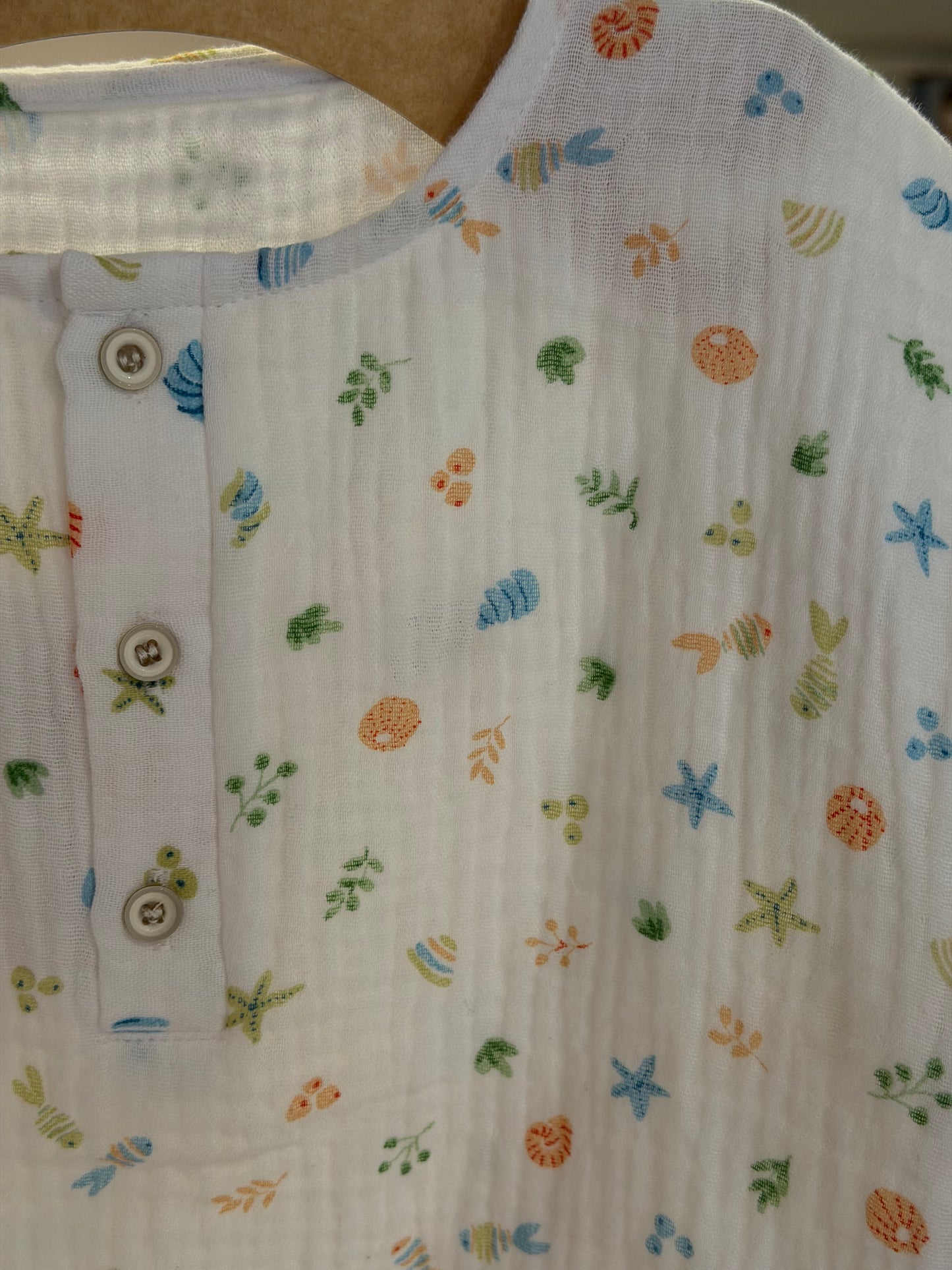 BABY VIP - Camicia in mussola