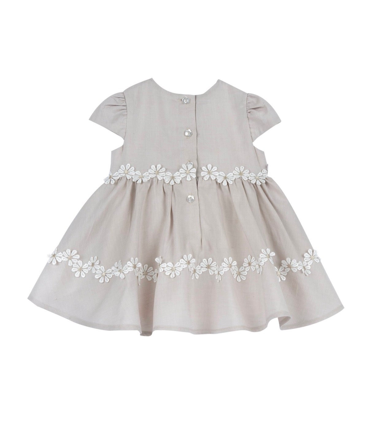 CHICCO - Abito in cotone con fiori