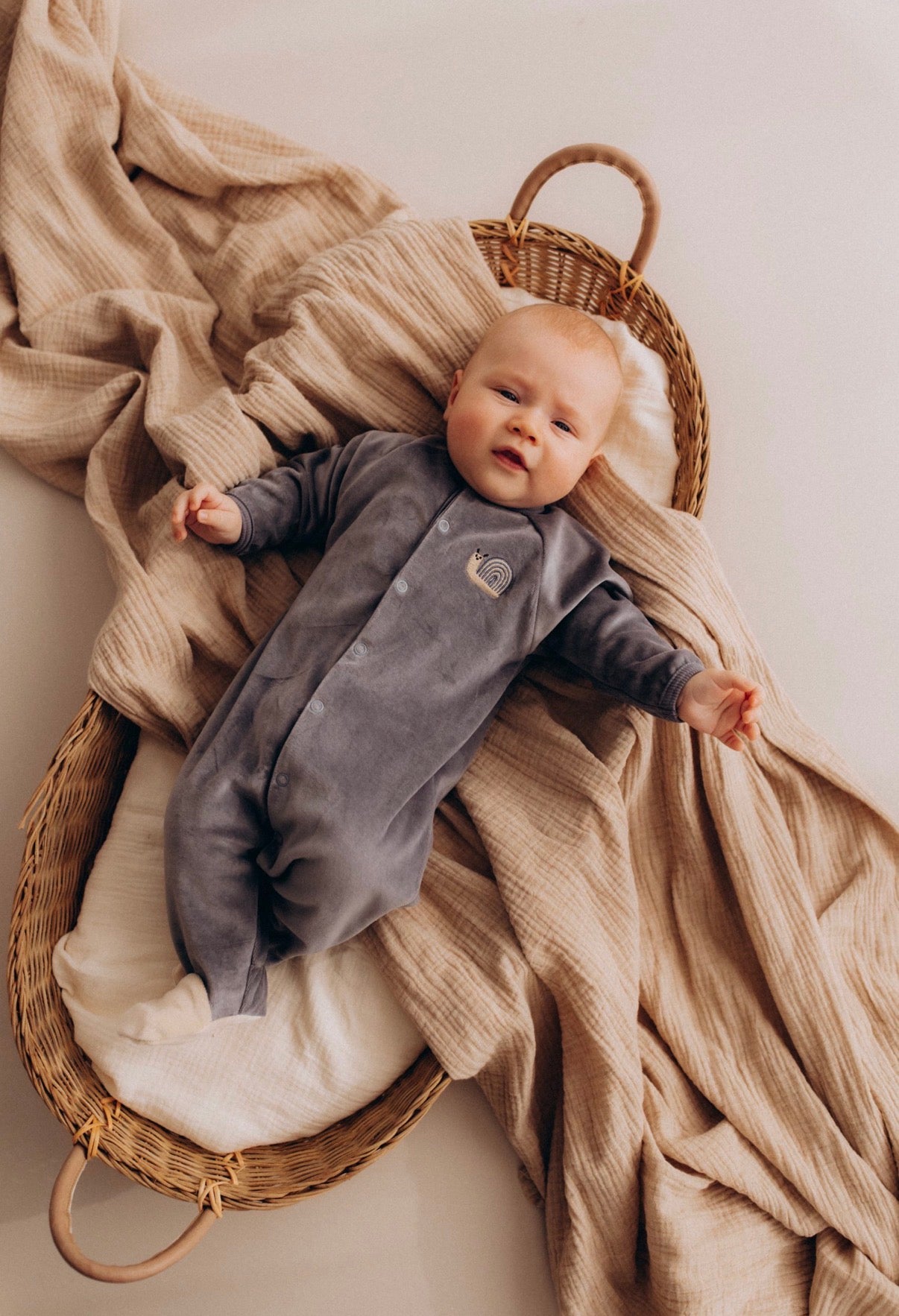 WOOLY ORGANIC - Tutina ciniglia GOTS