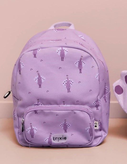 TRIXIE - Zaino Print Pavone