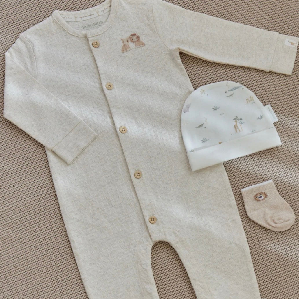 LITTLE DUTCH - Tuta intera cotone organico