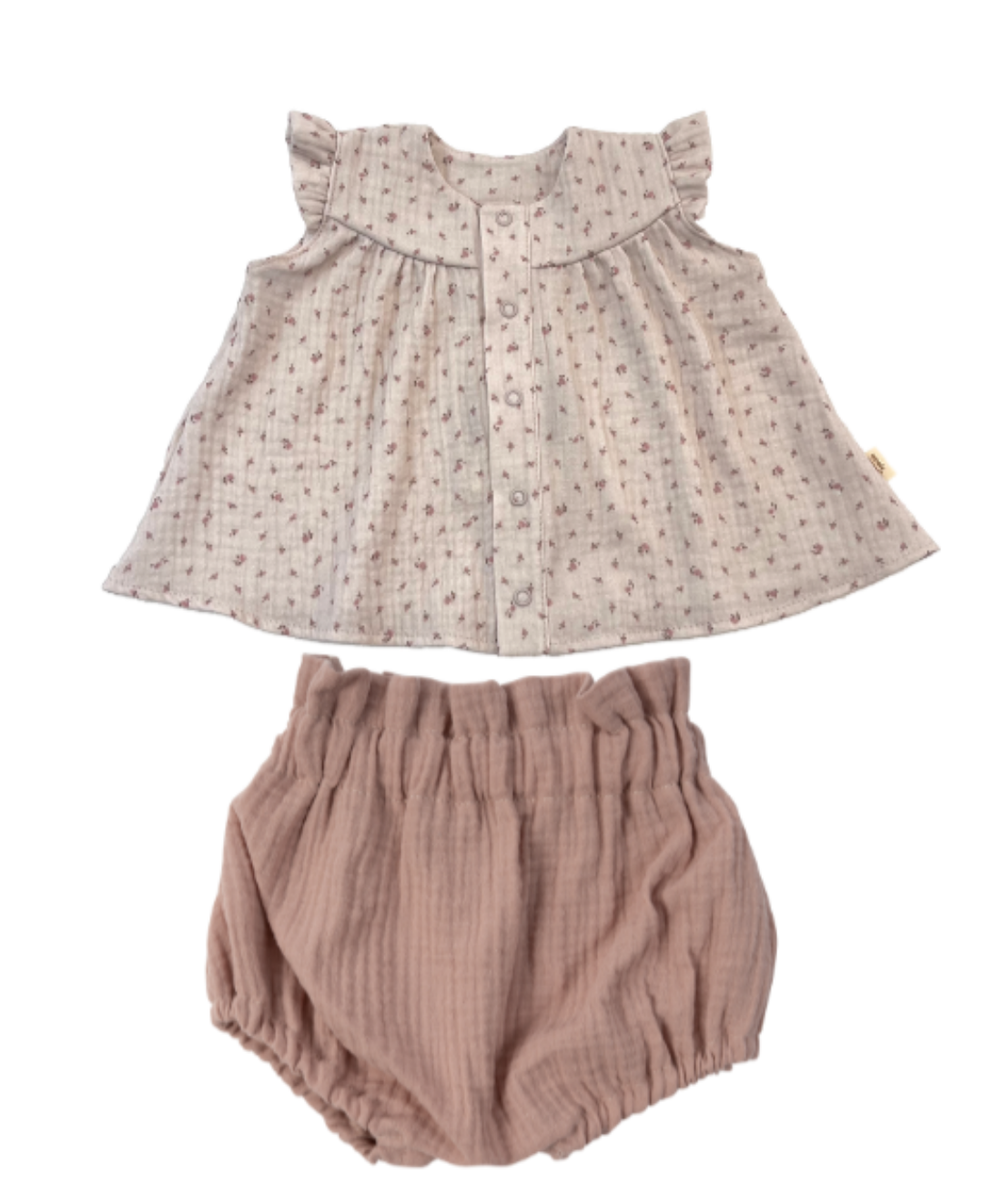 WOOLY ORGANIC - Completo in mussola