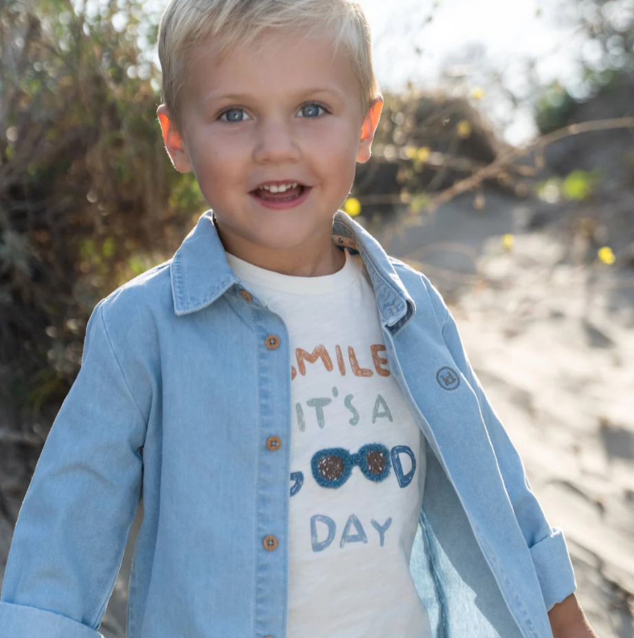 LITTLE DUTCH - T-shirt good day NA
