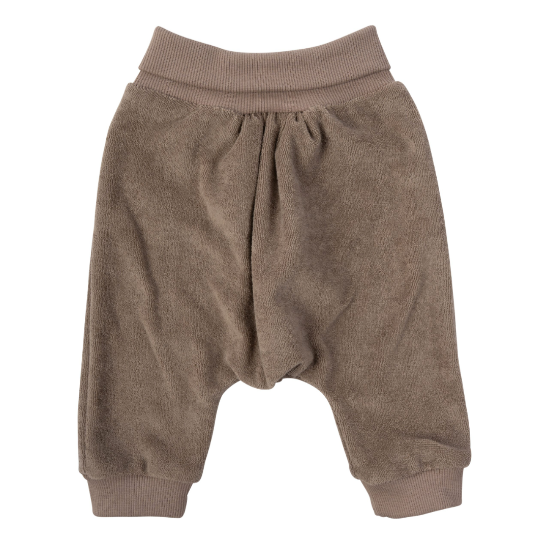 WOOLY ORGANIC - Pantaloni in spugna Cinder