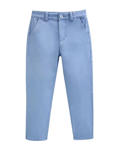 DADATI - Pantaloni chino azzurri
