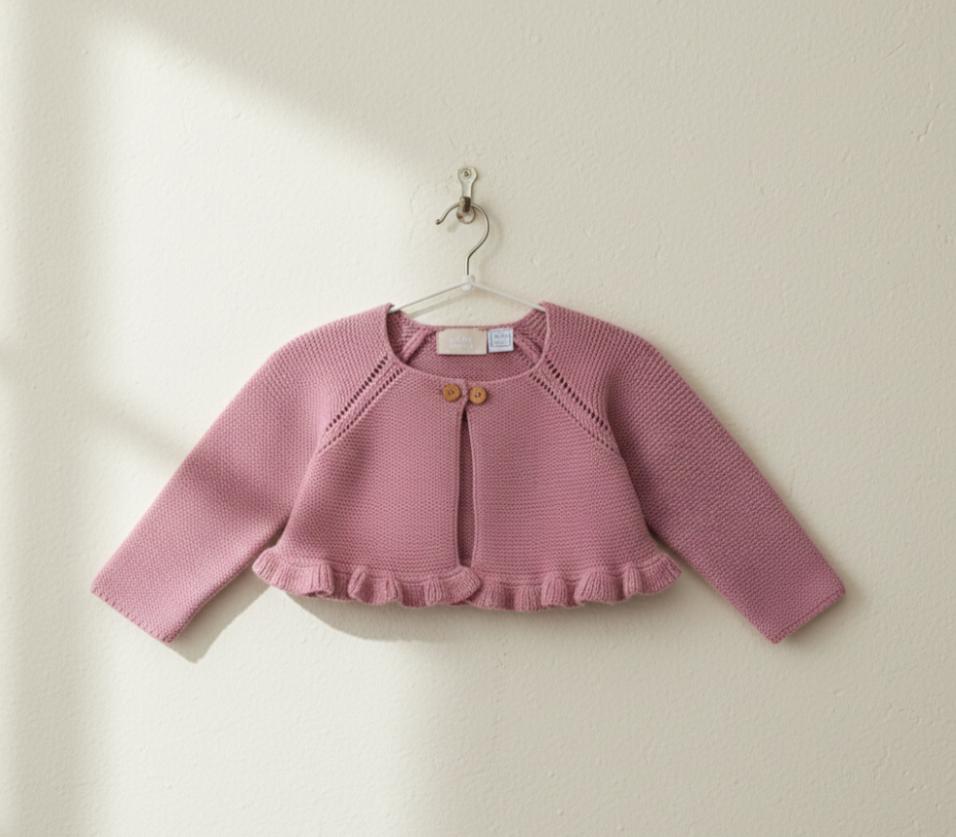 CHICCO - Cardigan in maglia di cotone