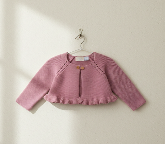 CHICCO - Cardigan in maglia di cotone