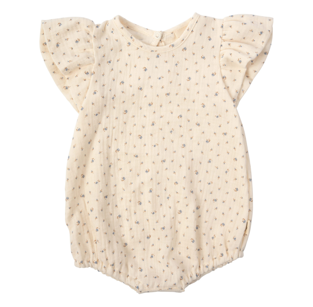 WOOLY ORGANIC - pagliaccetto in mussola GOTS