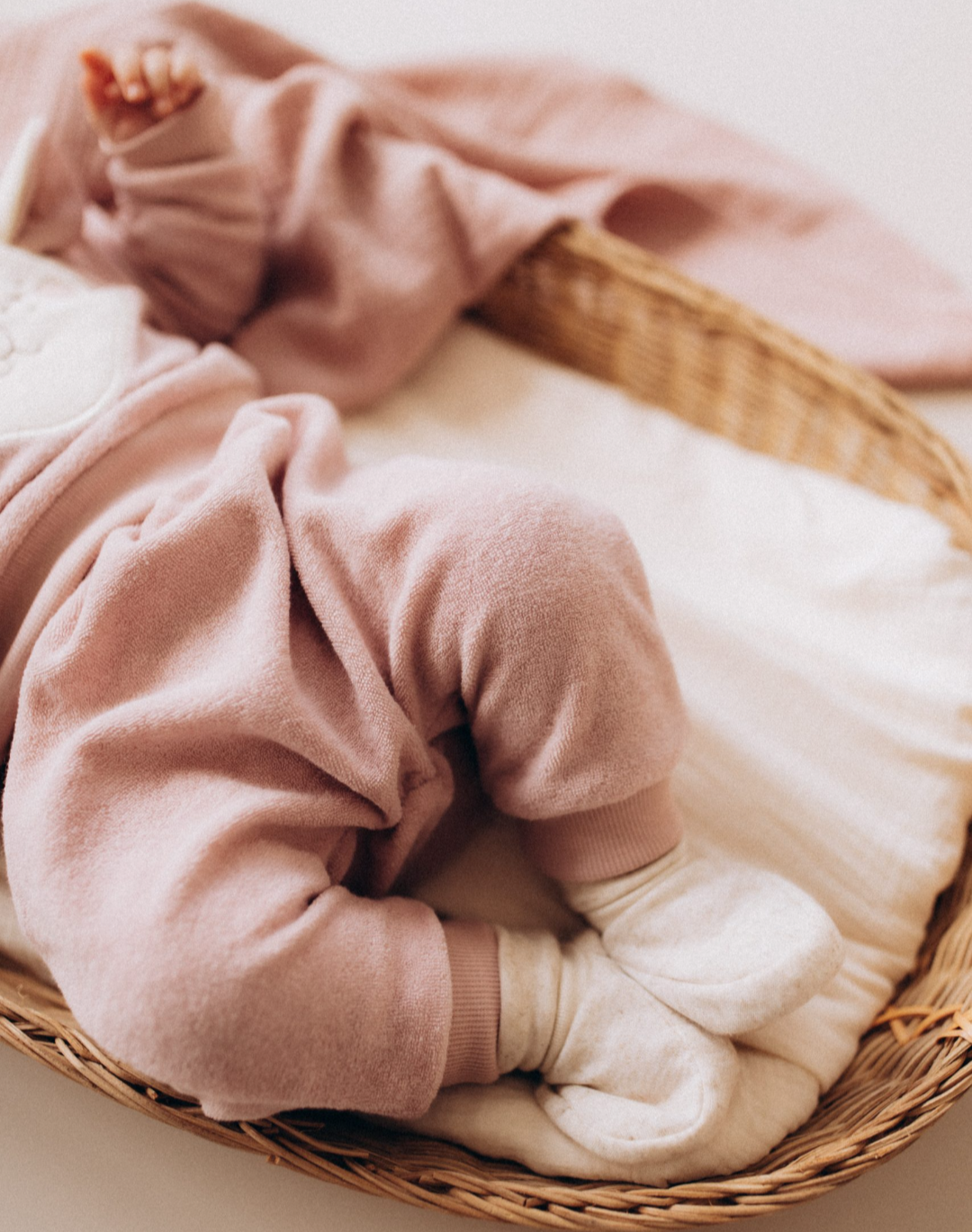WOOLY ORGANIC - Pantalone in spugna Pink