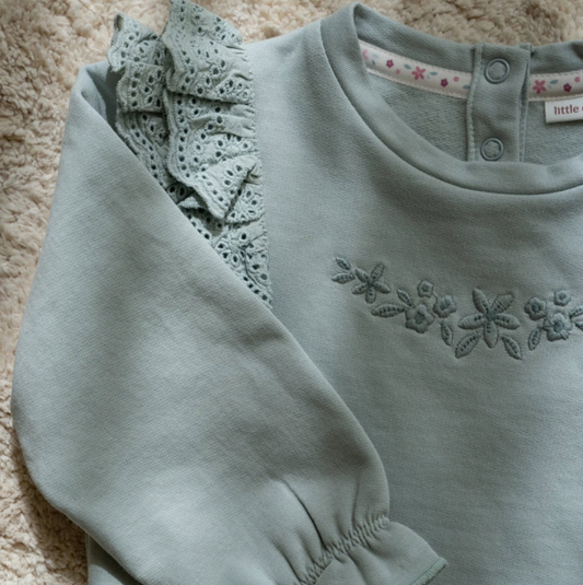 LITTLE DUTCH - Felpa con ricamo