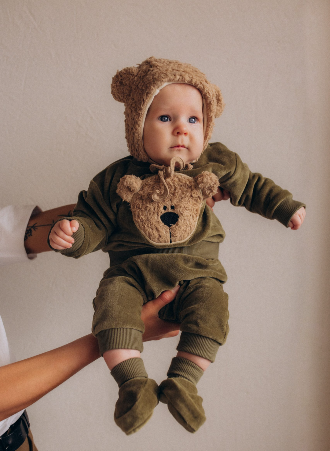 WOOLY ORGANIC - Felpa Teddy baby