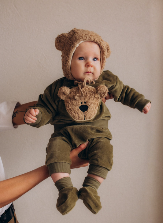 WOOLY ORGANIC - Felpa Teddy baby