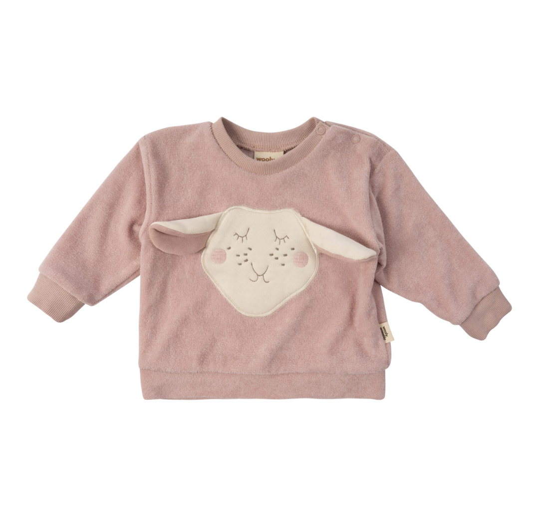 WOOLY ORGANIC - Felpa in spugna Sheep