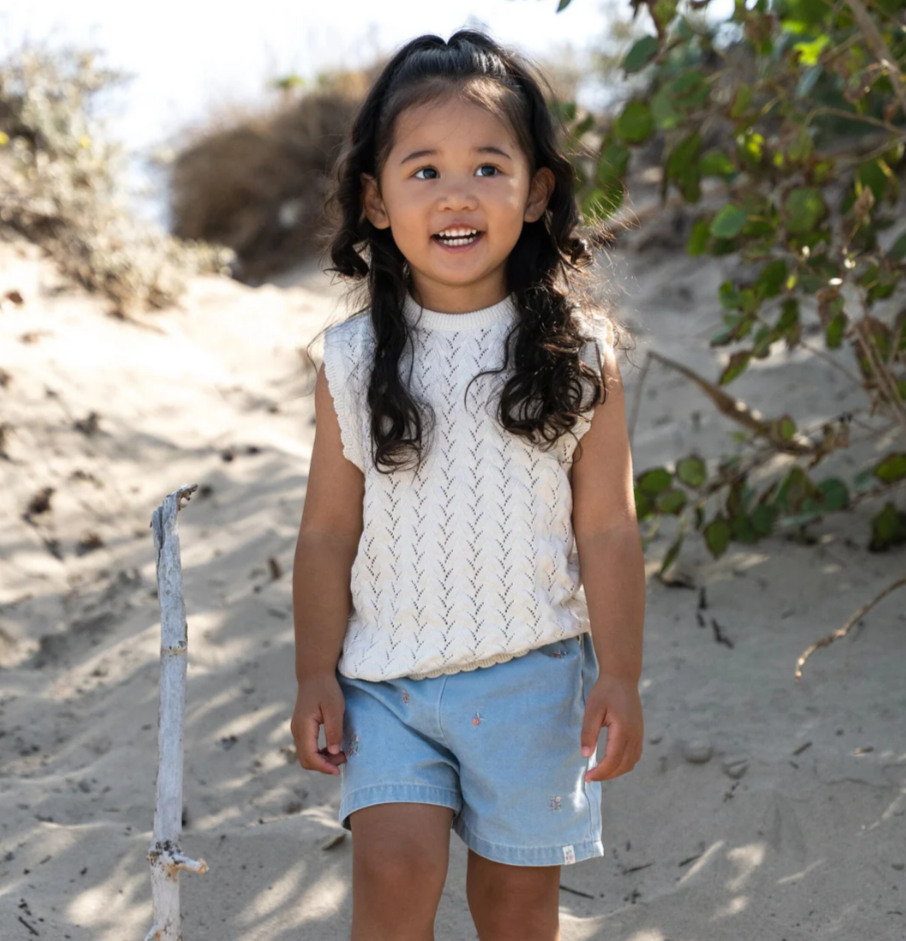 LITTLE DUTCH - Knitted Gilet NA