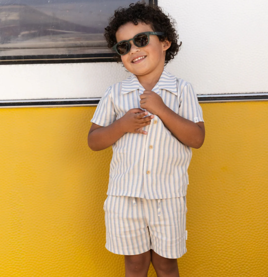 LITTLE DUTCH - Shorts multi stripes NA