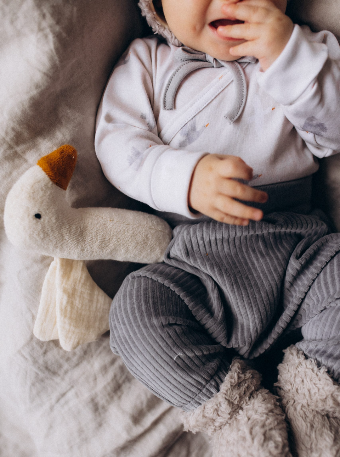 WOOLY ORGANIC - Pantalone Goose