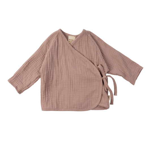 WOOLY ORGANIC - Kimono in mussola GOTS