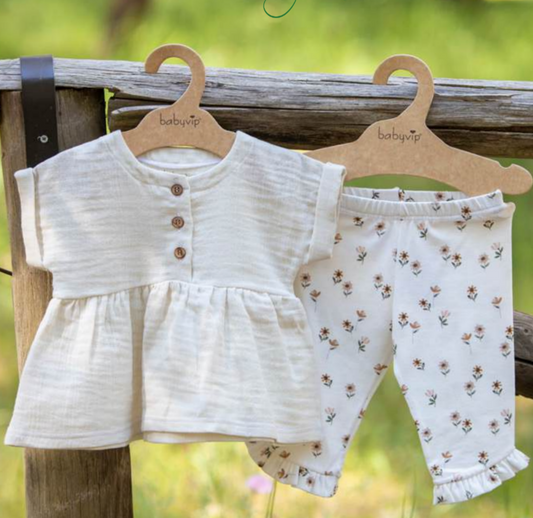 BABY VIP - Completo in cotone organico