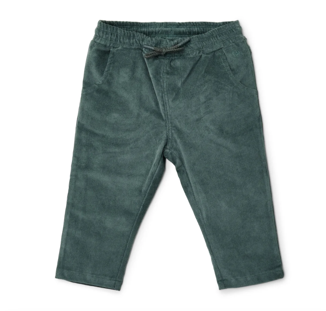 LITTLE DUTCH - Pantalone Verde Bosco