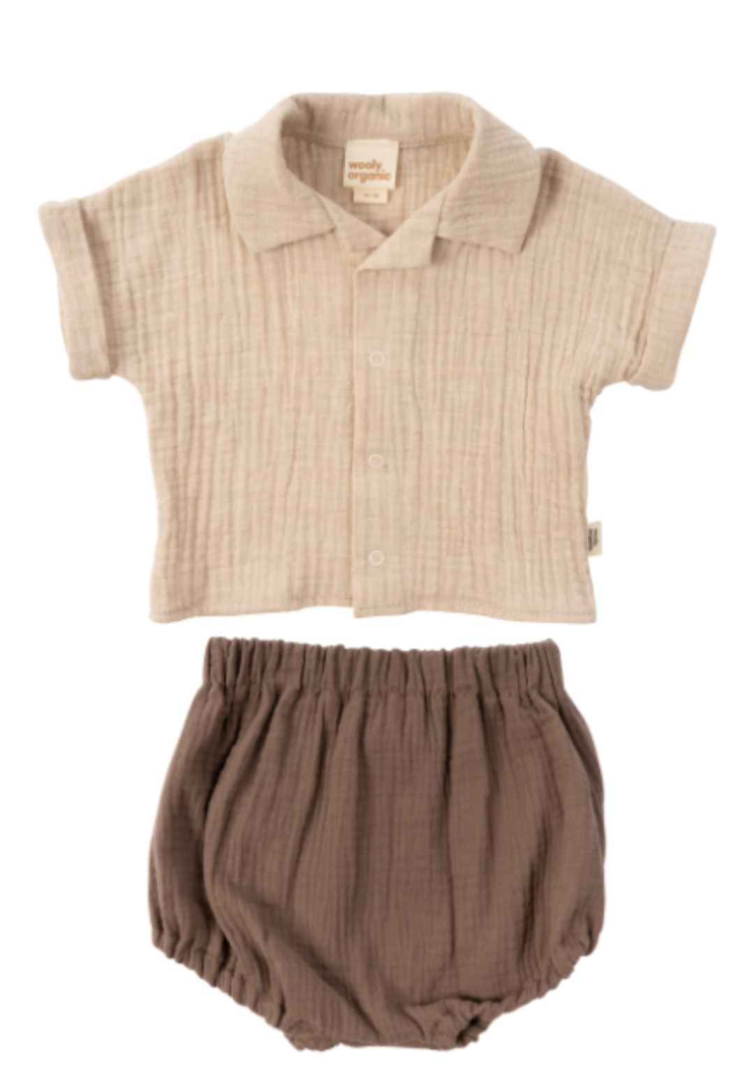 WOOLY ORGANIC - Set in mussola GOTS