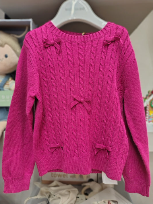 MEILISA BAI - Maglioncino fiocchi