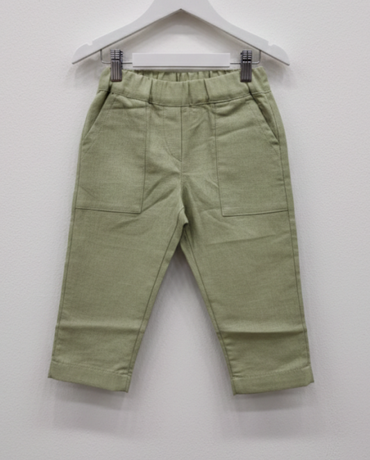 BABY VIP - Pantalone misto lino
