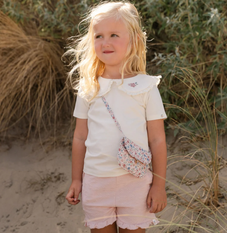 LITTLE DUTCH - T-shirt con colletto NA