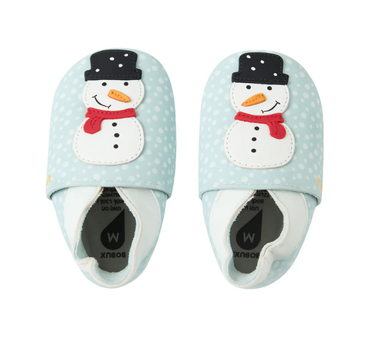 BOBUX - Soft sole pupazzo azzurro