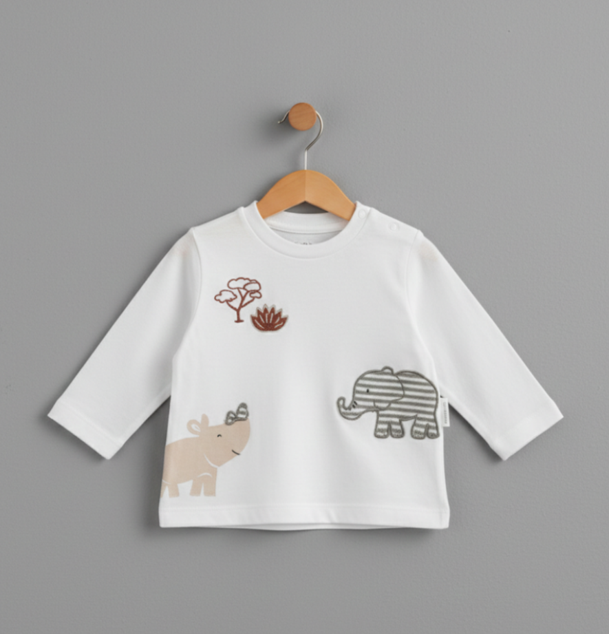 CHICCO - T-shirt con applicazioni