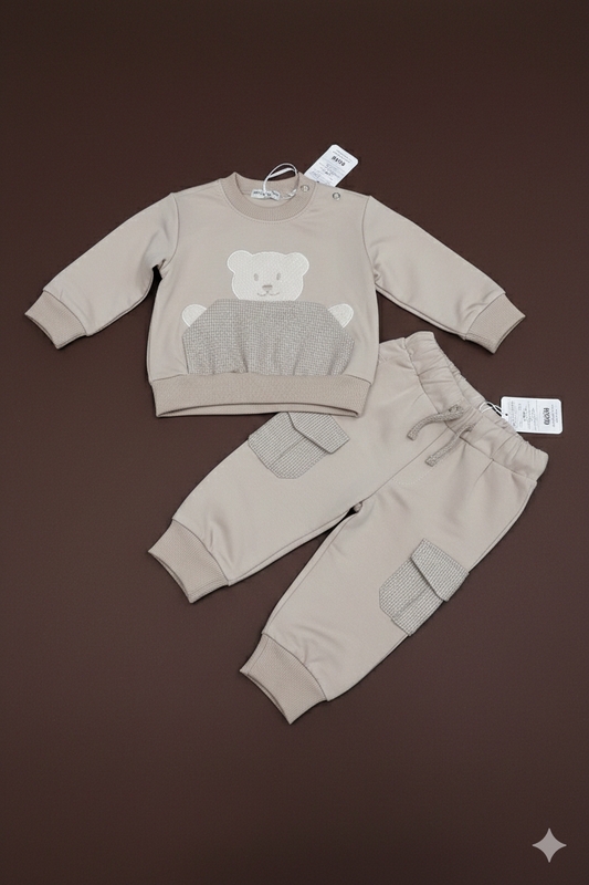 M&F - Tuta in caldo cotone 9 mesi