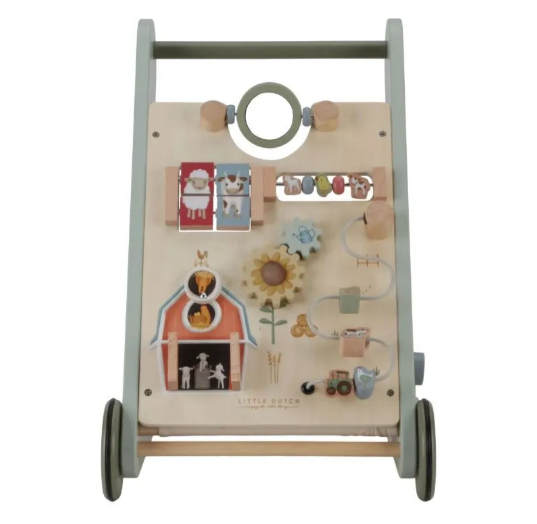 LITTLE DUTCH - Carrellino Primi Passi Farm